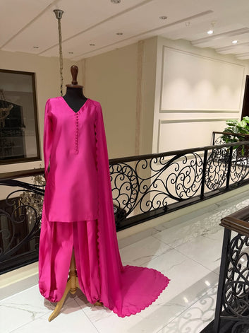 Elegant Chiffon 3-Piece Suit with Dupatta – Summer Collection